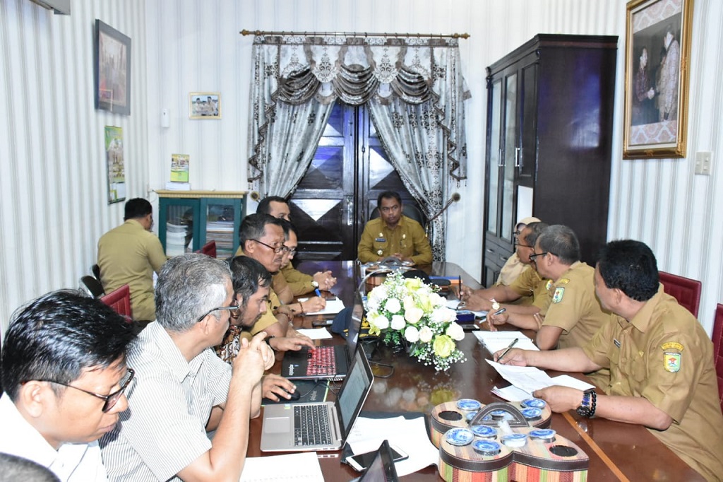 Bahas Ranperda RTRW, Wabup Darma Wijaya Harap Keseriusan Seluruh OPD