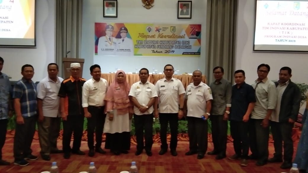 Implementasikan Program Inovasi Desa, Pemkab Sergai Gelar Rakor Tim Inovasi Kabupaten