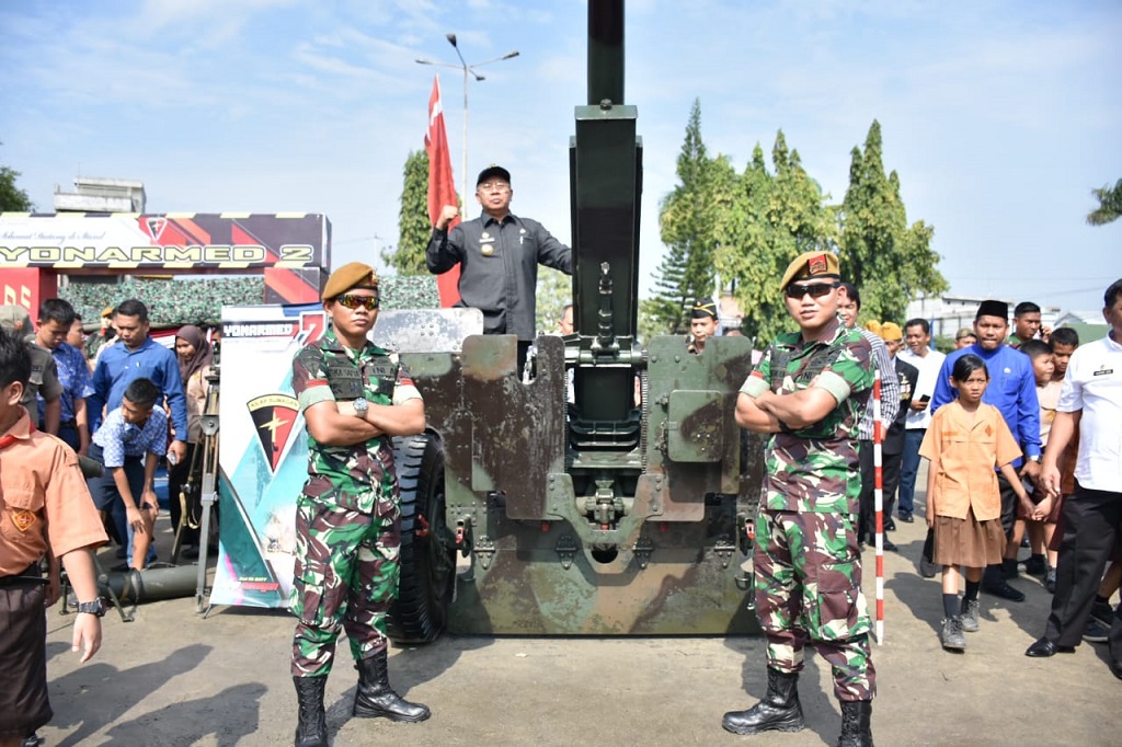 Pameran Alutsista Kodim di HUT TNI ke 74