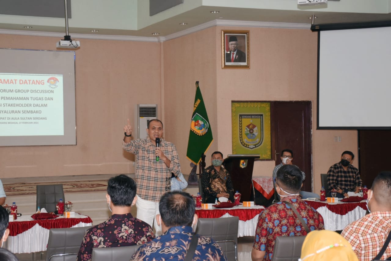 FGD Pemkab Sergai-Kemensos Tekankan Pemahaman Tusi dan Komitmen