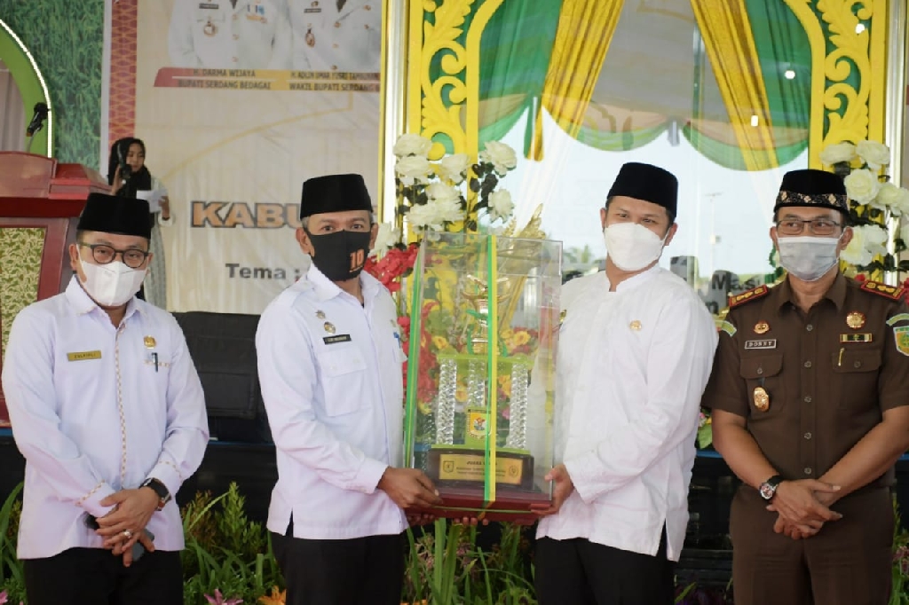 MTQH ke-XVII Kabupaten Sergai Resmi Ditutup,  Kecamatan Dolok Masihul Raih Juara Umum