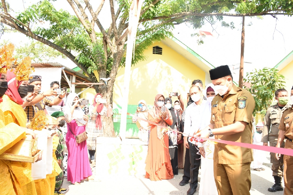 Wabup Sergai Resmikan Kampung Ramadhan 