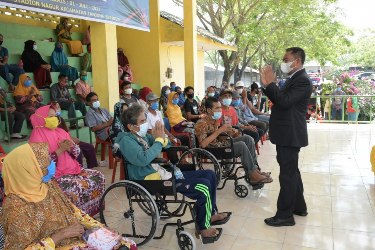 418 Rutilahu Dapat Bantuan Perbaikan dari Pemkab Sergai