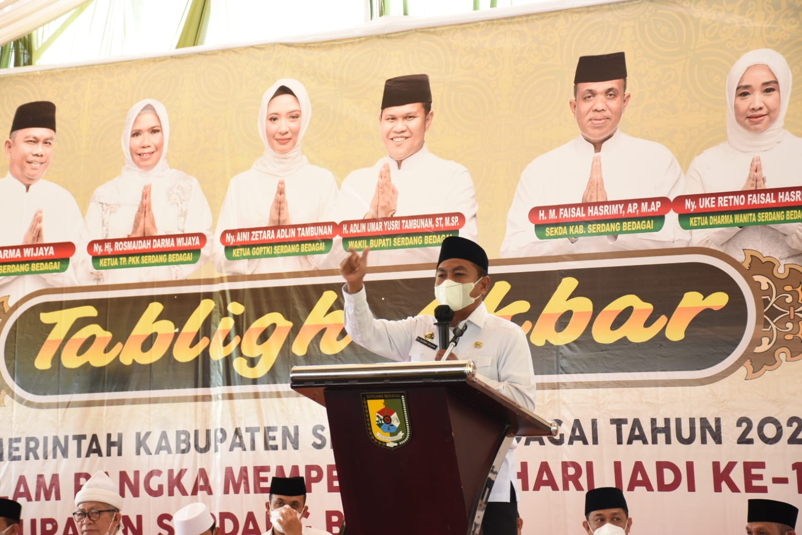 Sergai Gelar Tabligh Akbar Dalam Rangka Hari Jadi Ke-18 Tahun 2022