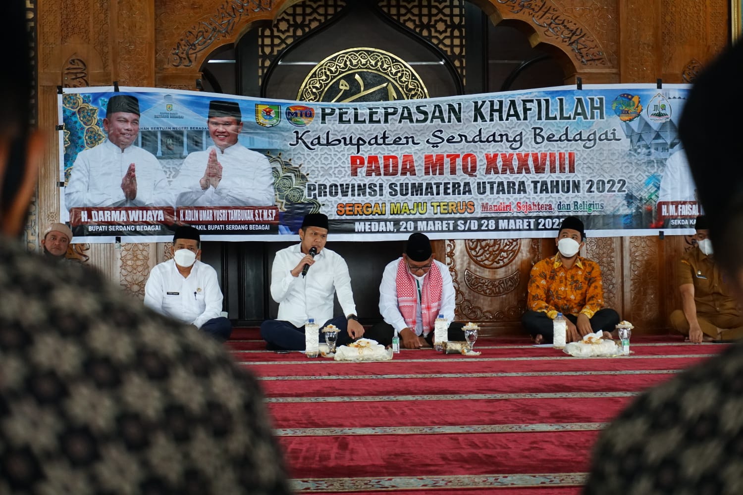 Jelang MTQ ke-XXXVIII tingkat Provinsi, Wabup Sergai: “Anggap Ini Sebagai Ibadah”