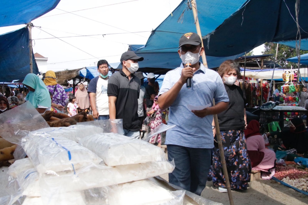 Pemkab Sergai Sampaikan Imbauan Terakhir ke Pedagang Pekan Lelo