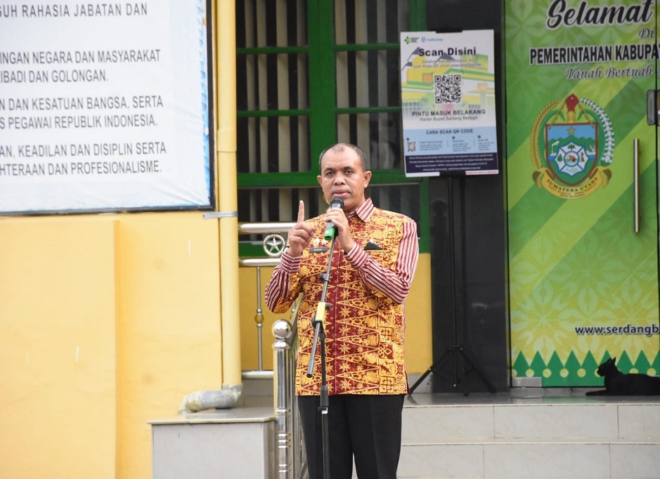 Bupati Sergai Keluarkan SE Larang ASN Pakai Kendaraan Dinas Untuk Mudik