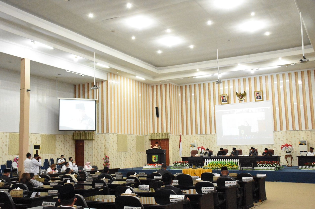 Wabup Sergai Ikuti Rapat Paripurna DPRD dengan 2 Agenda