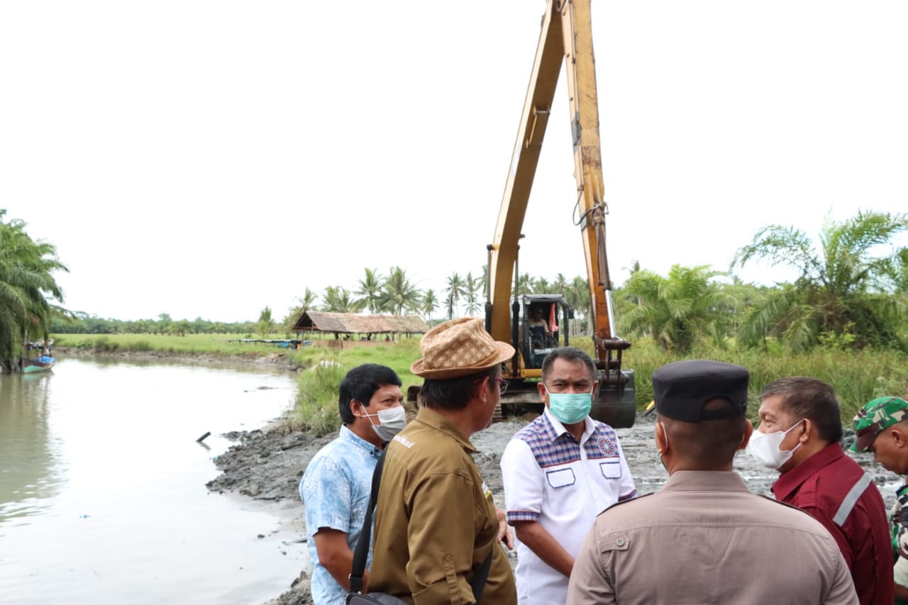 Atasi Banjir, Pemkab Sergai-Forum TJSLP Sinergi Normalisasi Sungai