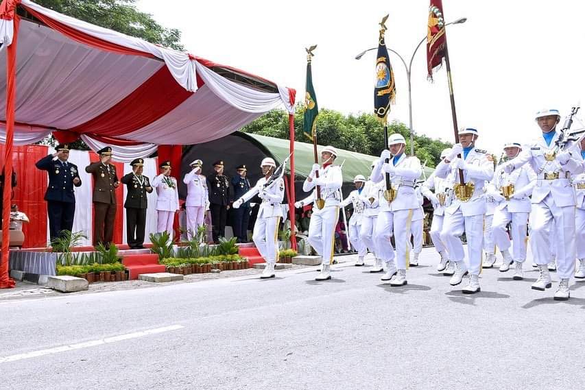 Peringatan HUT ke-77, Faisal Hasrimy Harap Sinergi Baik TNI – Pemkab Sergai Tetap Terjaga