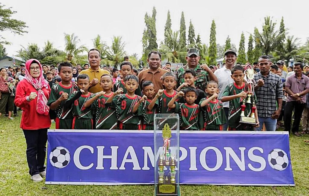 Di Final Piala Bupati-Wabup Sergai Cup U-12, Darma Wijaya Sampaikan Pentingnya Olahraga