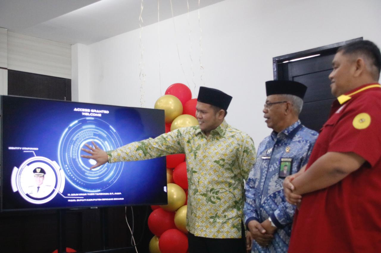 Luncurkan Aplikasi Si Jamu Kuat, Wabup Sergai Optimis Pelayanan di Pengadilan Agama Sei Rampah Makin Baik