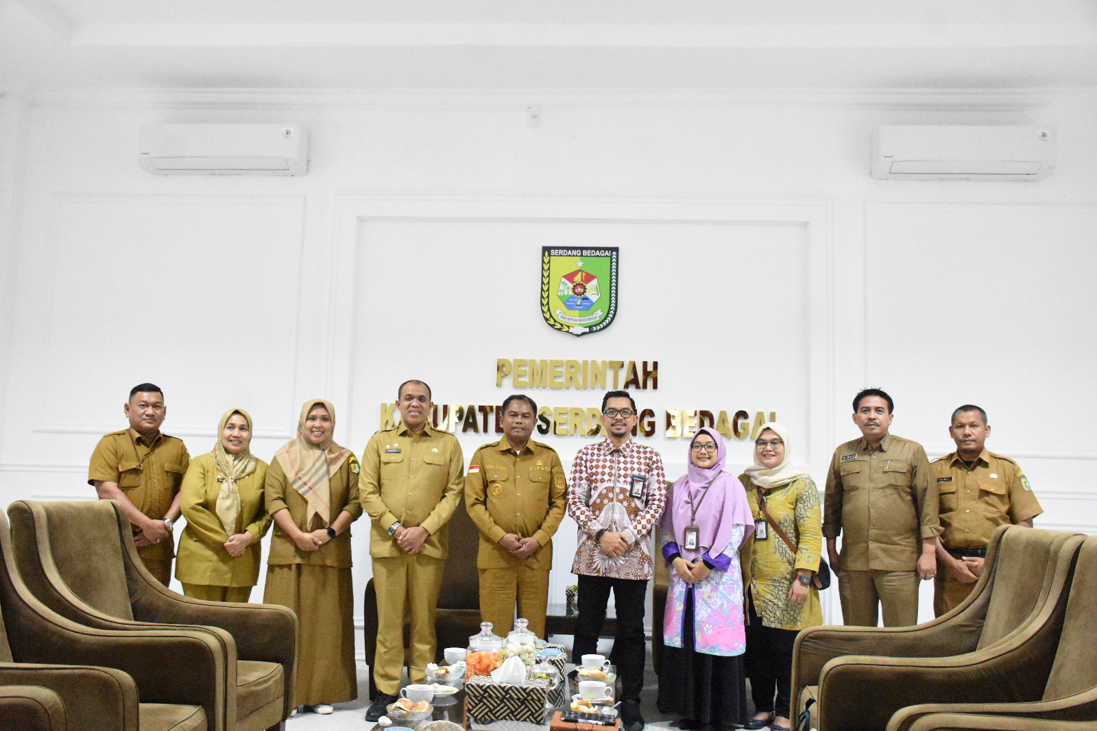 Bak Gayung Bersambut,  Bupati Sergai Dukung Penuh Desa Anti Korupsi