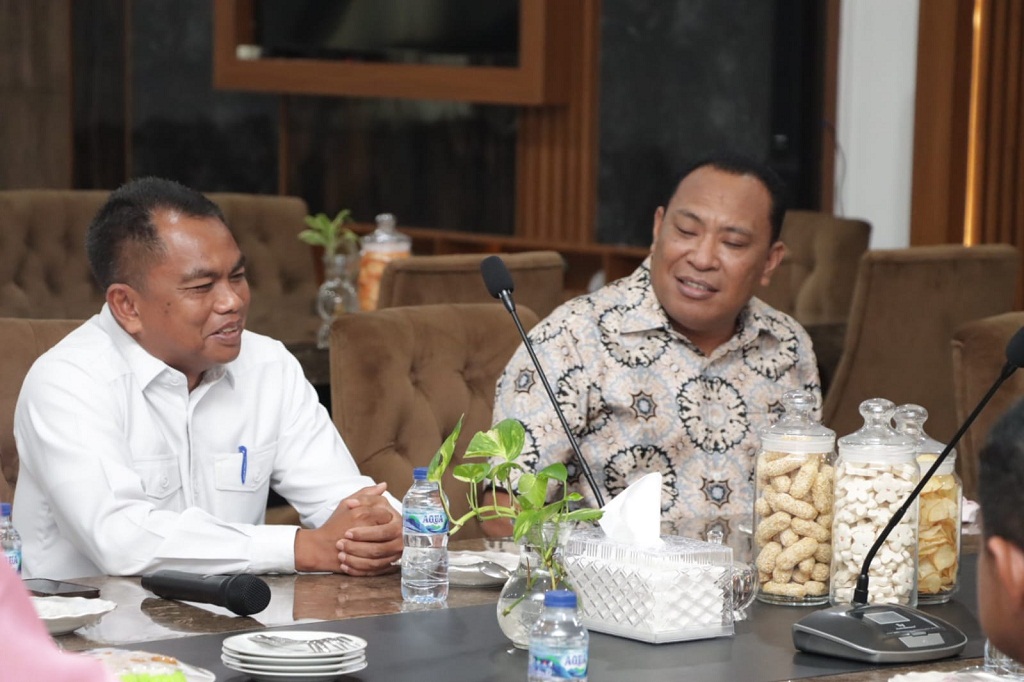 Darma Wijaya Terima Kunjungan Bupati Halmahera Selatan