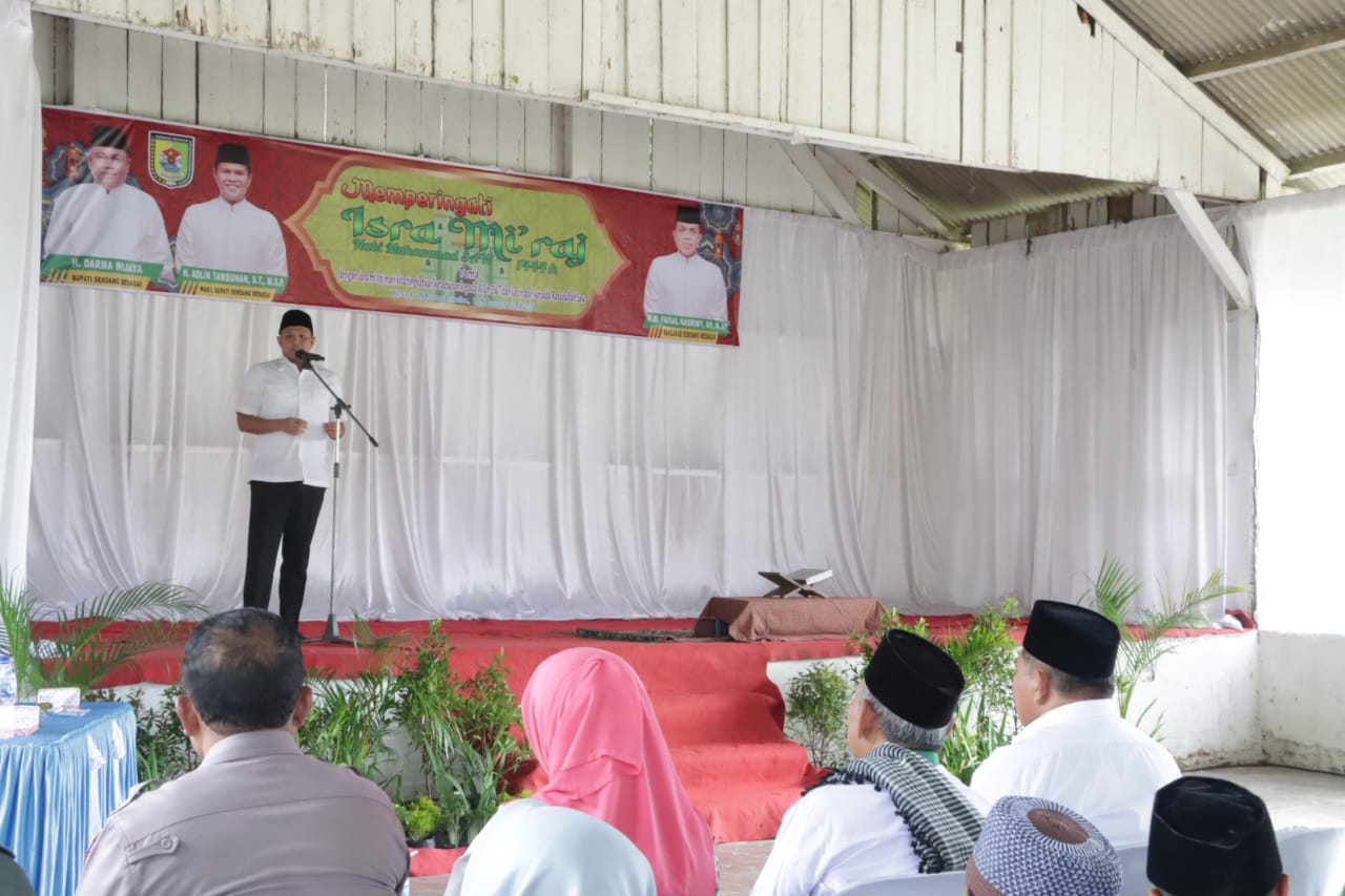 Wabup Adlin : ” Wujudkan Sergai yang Religius Dimulai dari Rumah Sendiri”