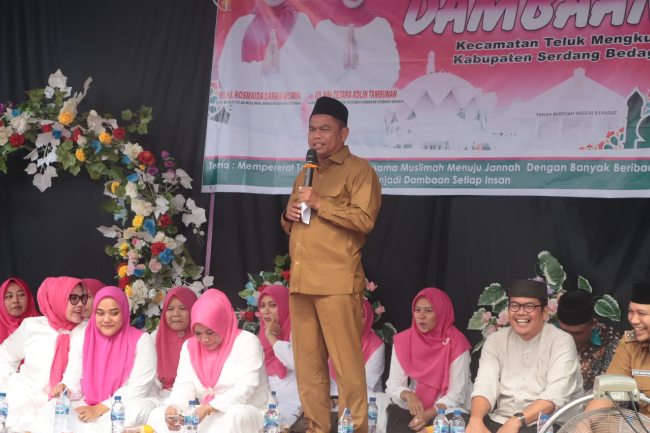 Bupati Darma Wijaya : “ Pengajian Majelis Taklim Perkokoh Sinergitas Seluruh Umat ”