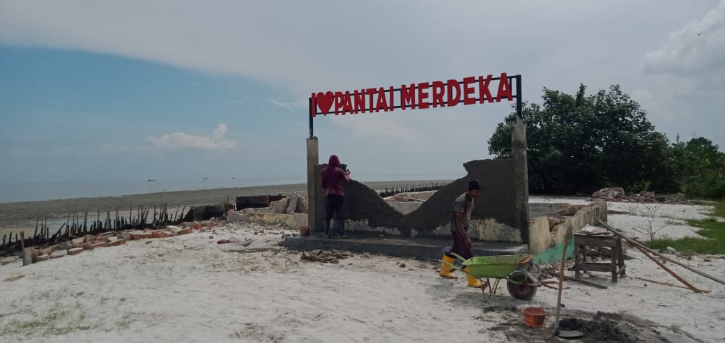 Pantai Merdeka di Tanjung Beringin Serdang Bedagai, Solusi Wisata Saat Liburan dan Akhir Pekan