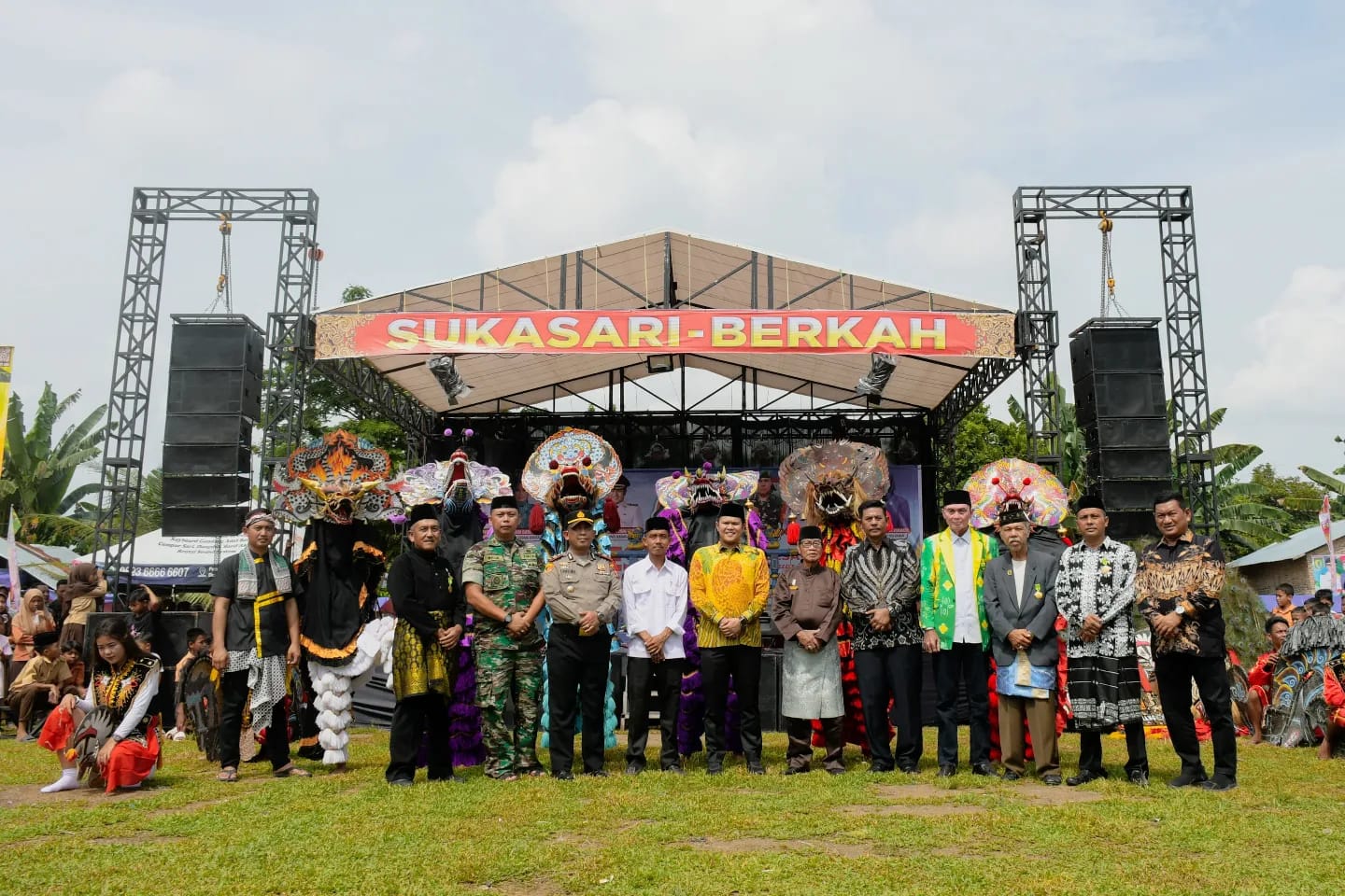 Di HUT Desa Sukasari ke-66, Wabup Sergai Harap Masyarakat Kompak dan Guyub