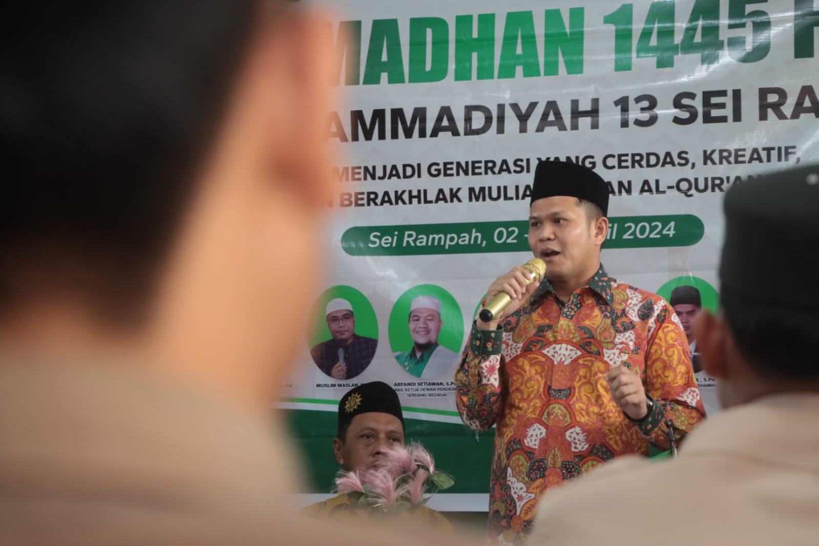 Jadi Pemateri di Pesantren Kilat, Wabup Sergai Sampaikan Pentingnya Semangat Kuat Menuju Sukses di Usia Muda