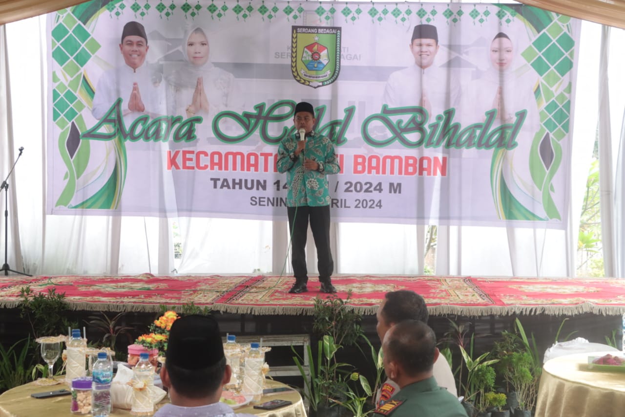 Safari Halalbihalal Idulfitri Kembali Digelar, Bupati Sergai Kunjungi Kecamatan Sei Bamban, Tanjung Beringin dan Teluk Mengkudu   