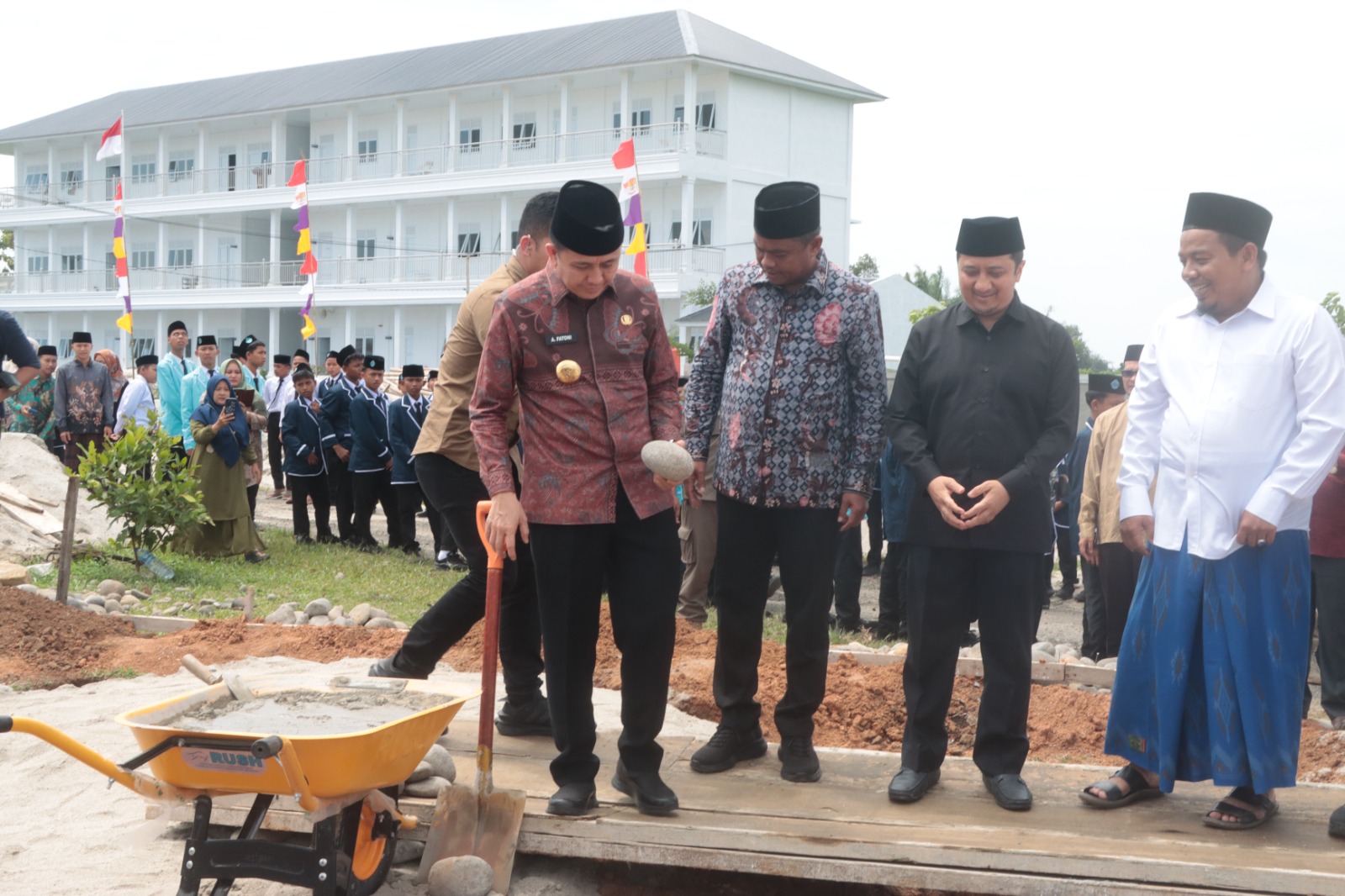 Bupati Sergai Sambut Ustadz Yusuf Mansur dalam Safari Dakwah dan Doa Keselamatan menyambut PON XXI Aceh-Sumut