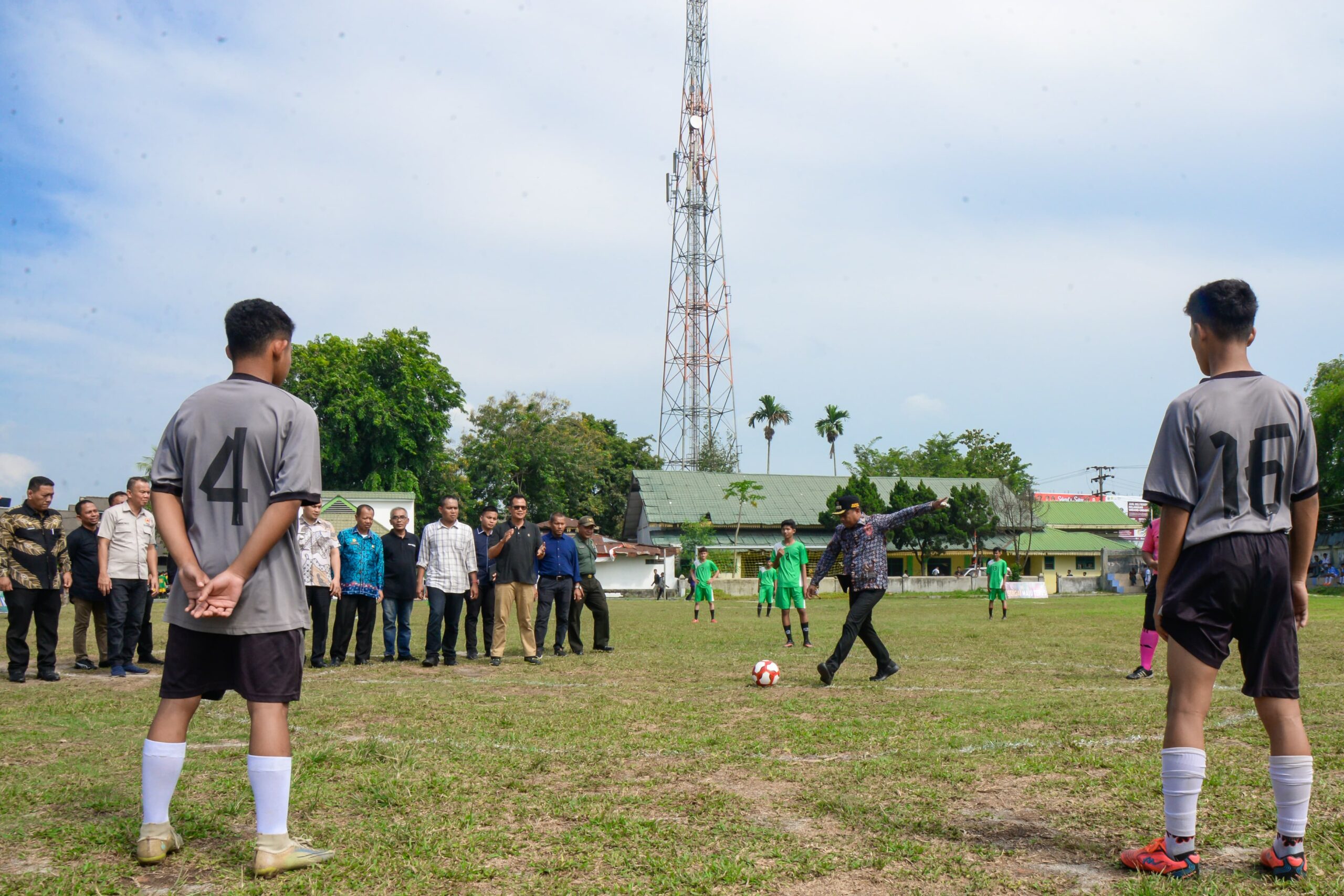 Sambut HUT ke-79 RI, Sergai Gelar Turnamen Mini Soccer Dambaan U-18