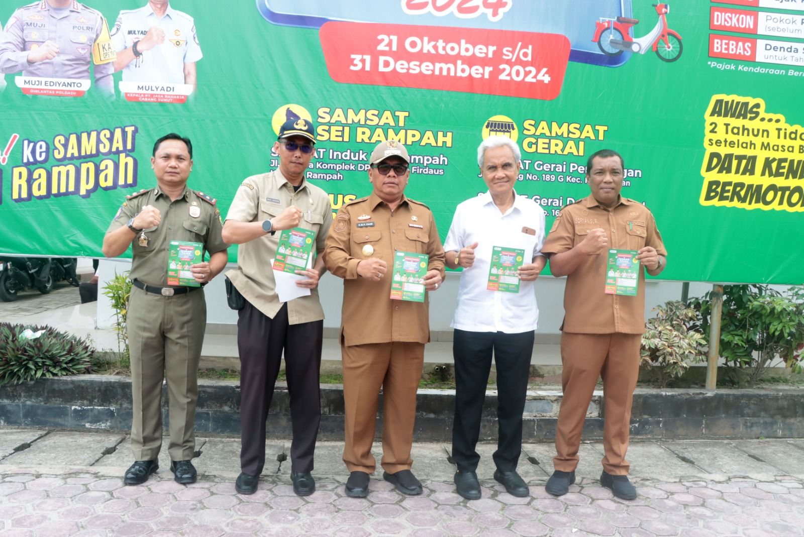 Pemkab Sergai Gelar Apel Kendaraan Dinas, Pjs. Bupati Tekankan Kepatuhan Pajak Demi Pembangunan Daerah